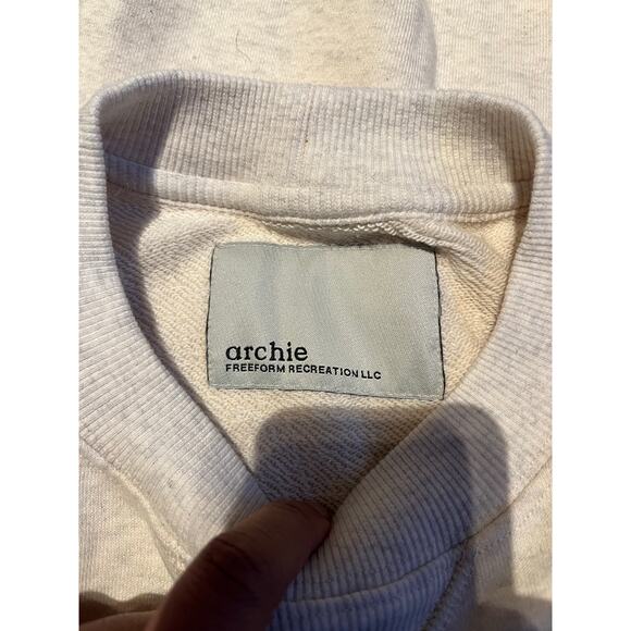 ARCHIE - GYM PULLOVER / OATMEAL / size Small - Picture 5 of 7